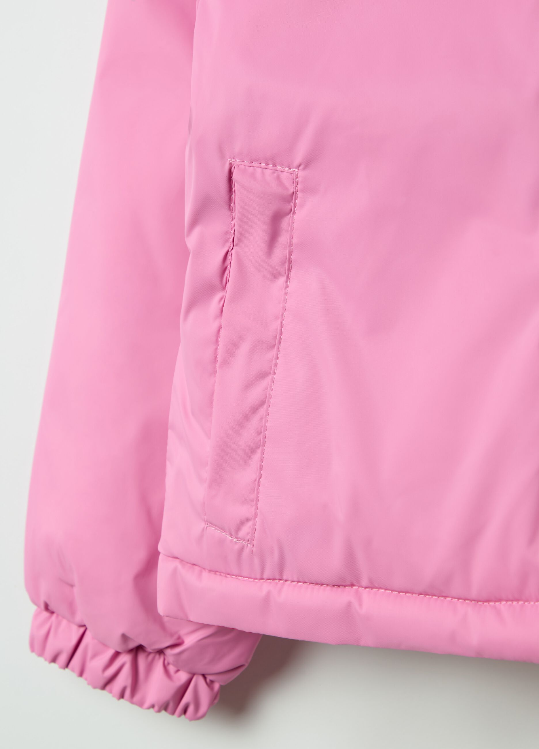 Piumino ultralight reversibile con cappuccio