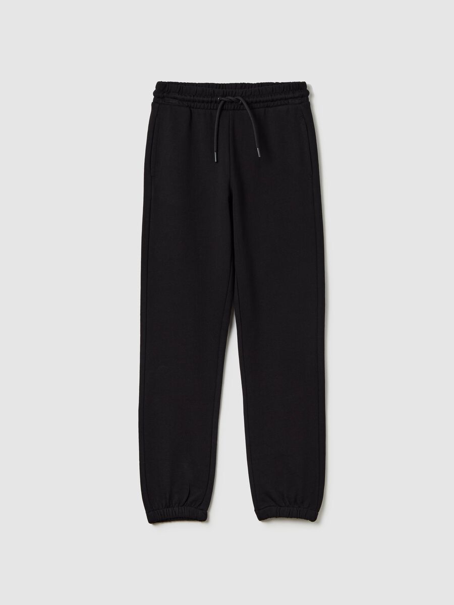 Joggers Essential in felpa con coulisse_0
