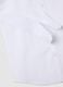 Men's White Cotton Blend Slim Fit Easy Iron Shirt_5