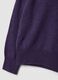 Purple pure wool long-sleeve jumper, regular fit_4