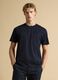 Blue pure cotton jersey T-shirt with crew neck, relaxed fit_2
