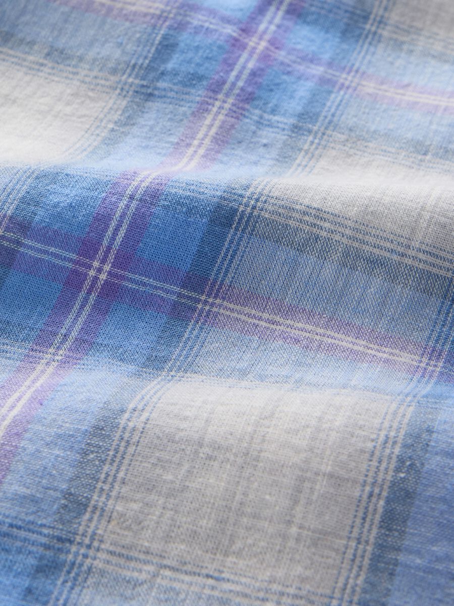 GAP Blue Checked Shirt_4