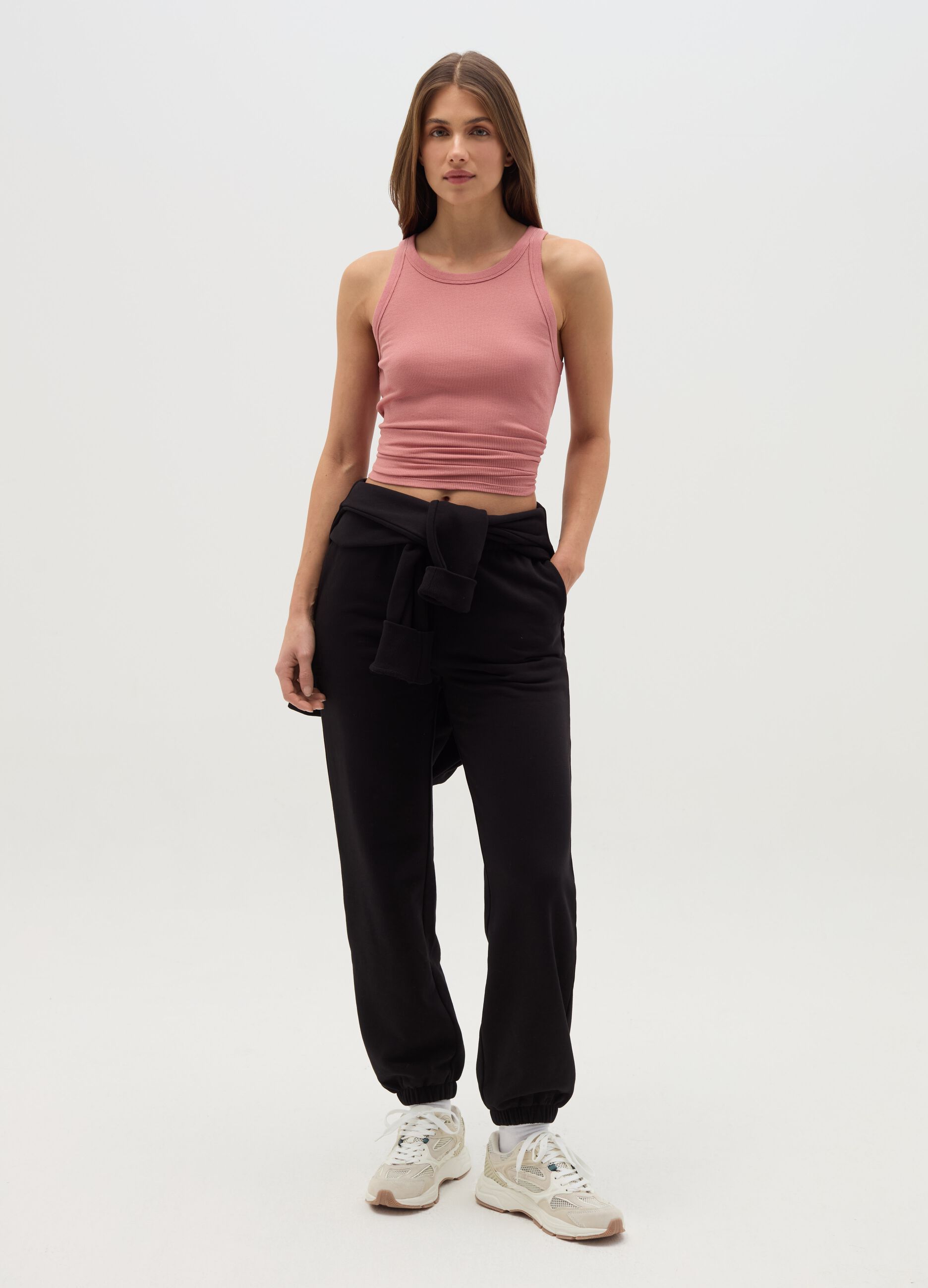 Tank top a costine