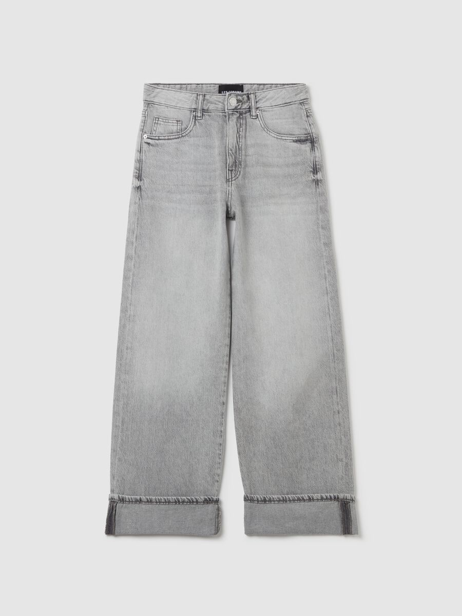 Wide-leg culotte jeans_4