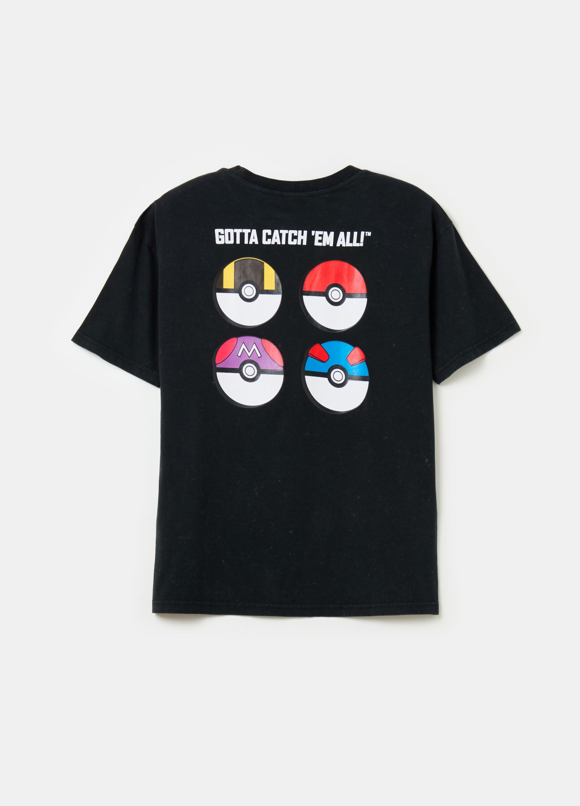 T-shirt in cotone stampa Pokemon
