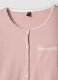 Mauve purple organic cotton crew-neck pyjamas_2