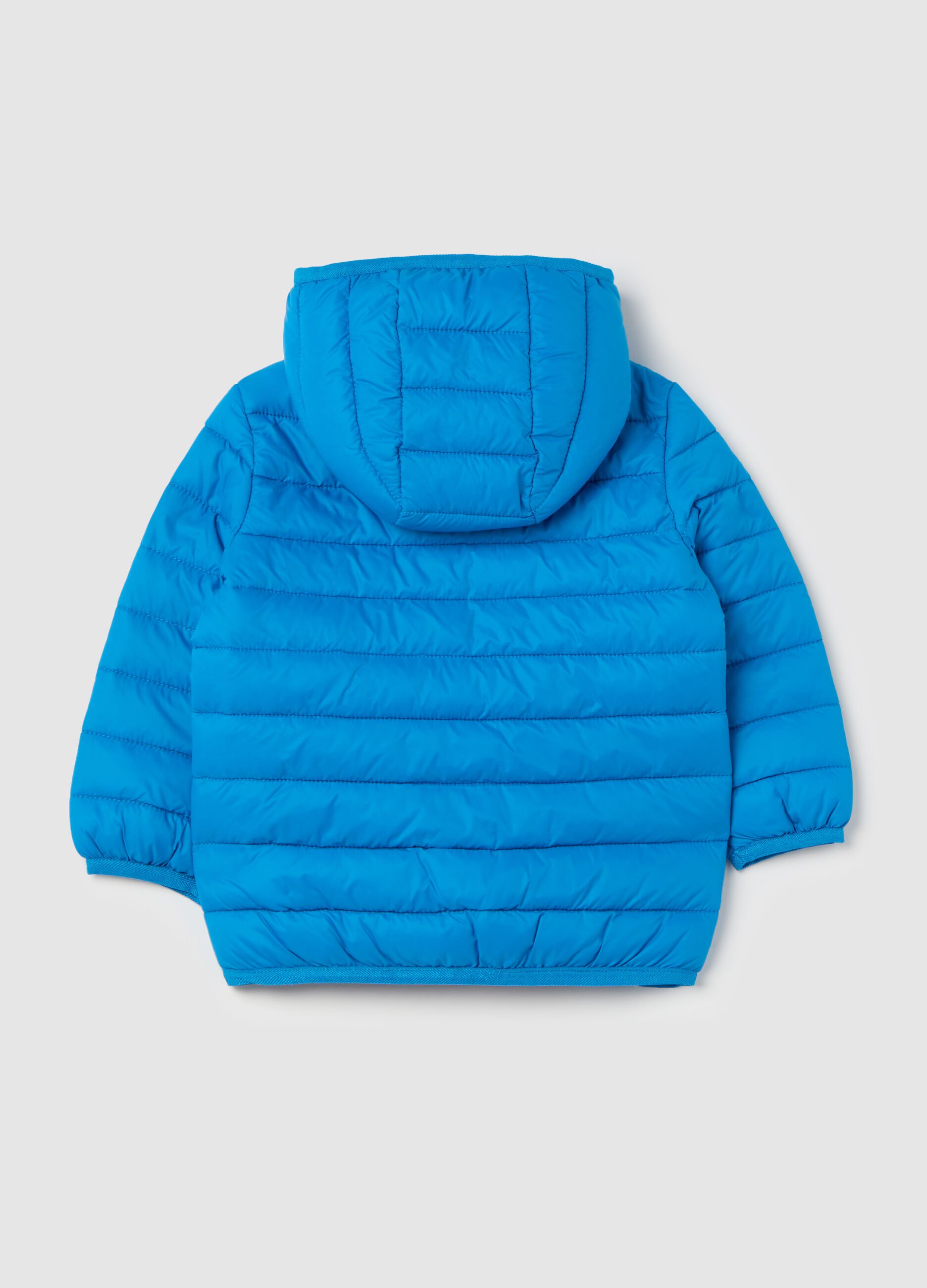Ultralight down jacket with hood