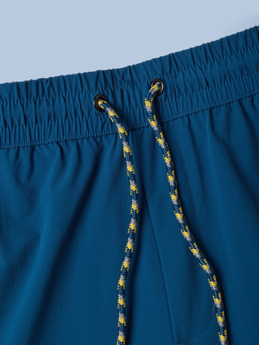 Shorts ALTAVIA SAILING blu in tessuto elasticizzato_7