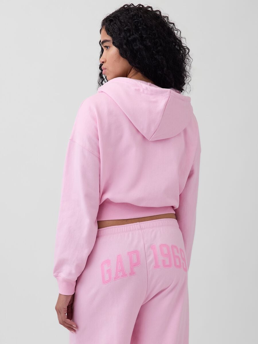 Cotton-blend zip-up hoodie_2