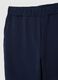 Blue Stretch Cotton Sports Trousers_5