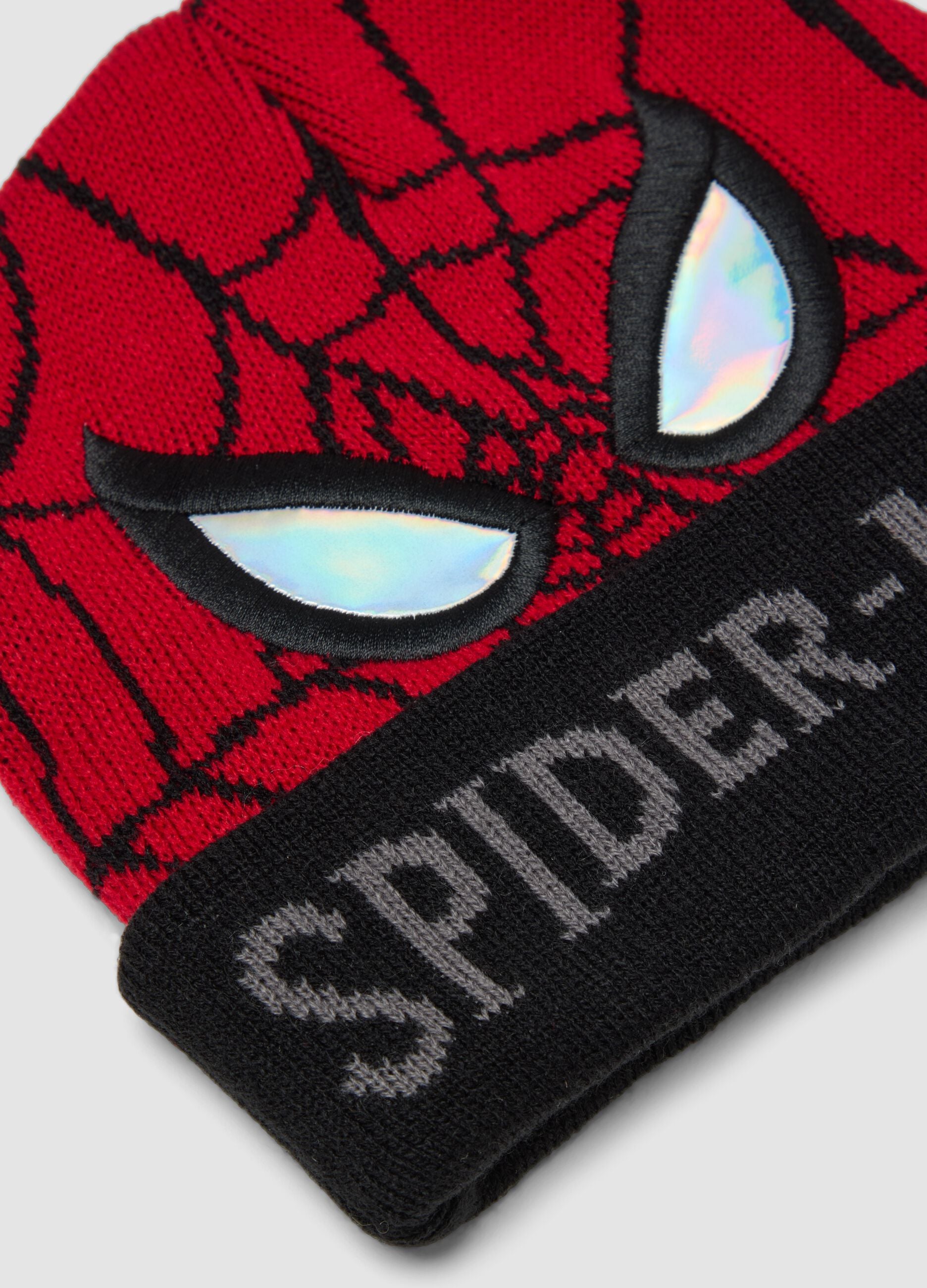 Red MARVEL Spider-Man printed hat