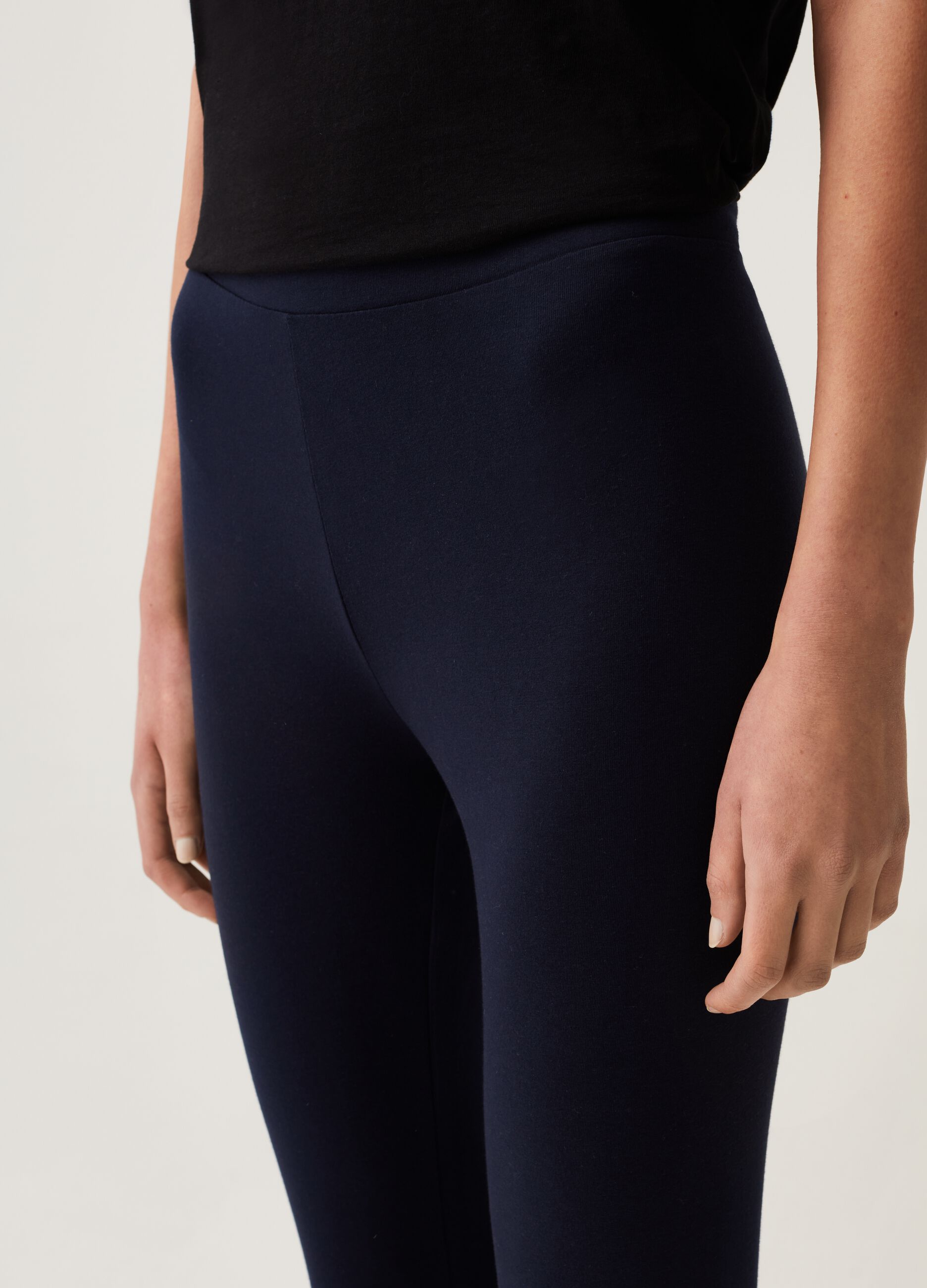 Leggings Fitness in cotone stretch_3