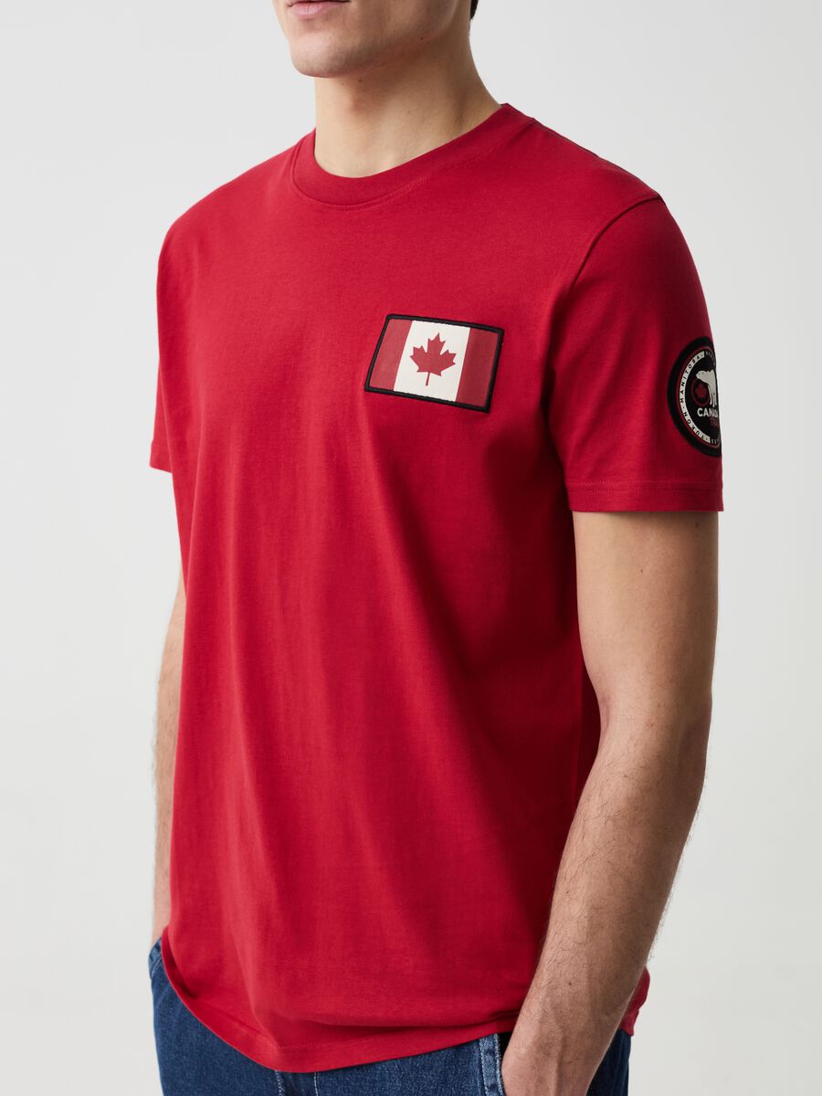 T-shirt with Canada Trail print and patch_1