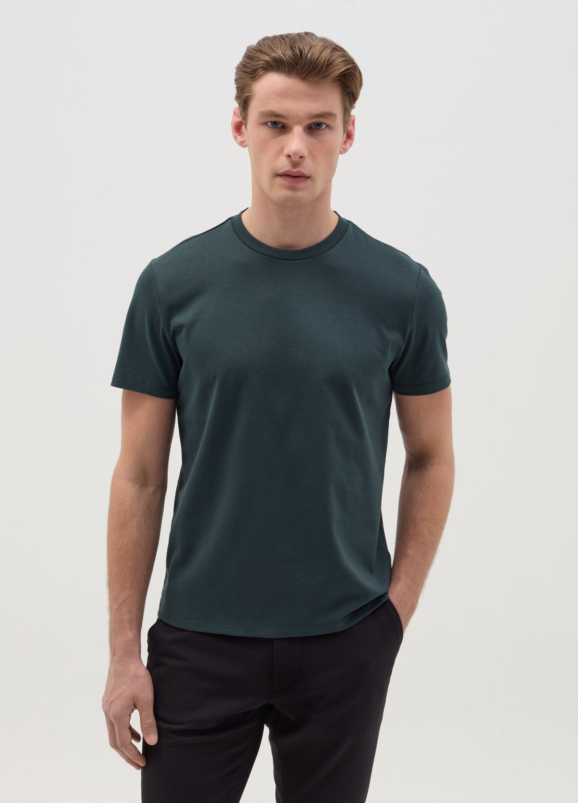 T-shirt in tessuto tecnico