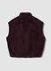Plum purple regular-fit gilet_2