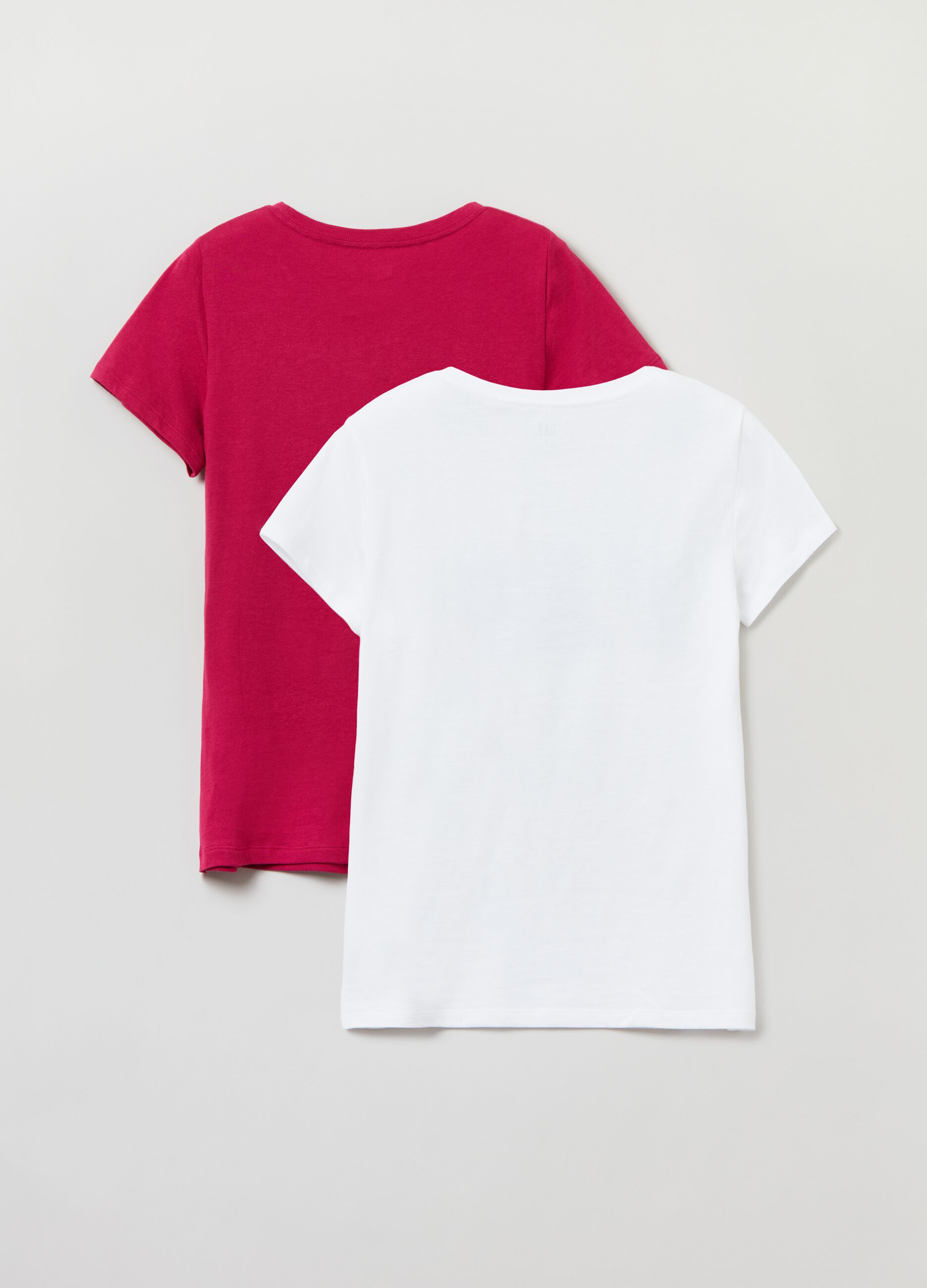 Bipack t-shirt in cotone con stampa logo