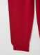 Children's red cotton joggers regular fit_3