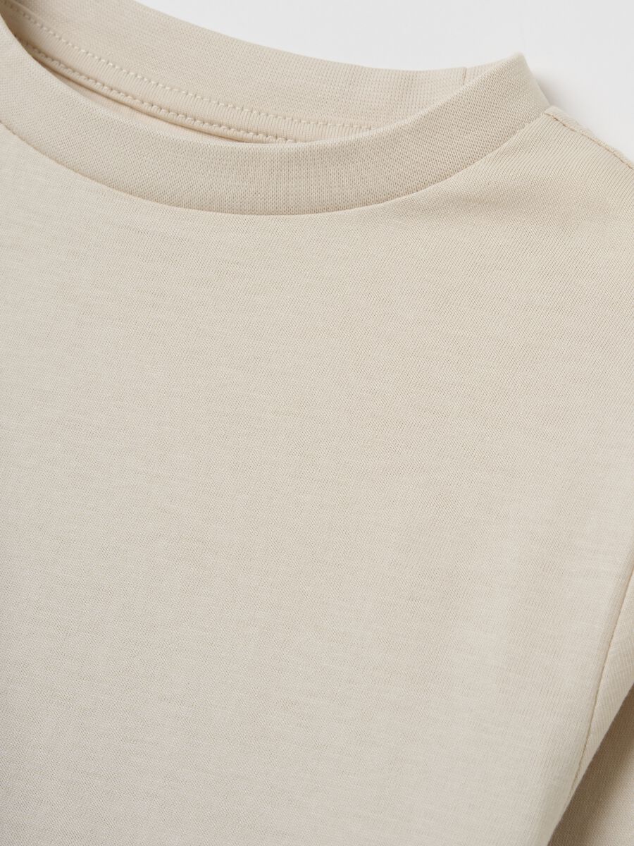 Long-sleeved T-shirt with dinosaur print_3