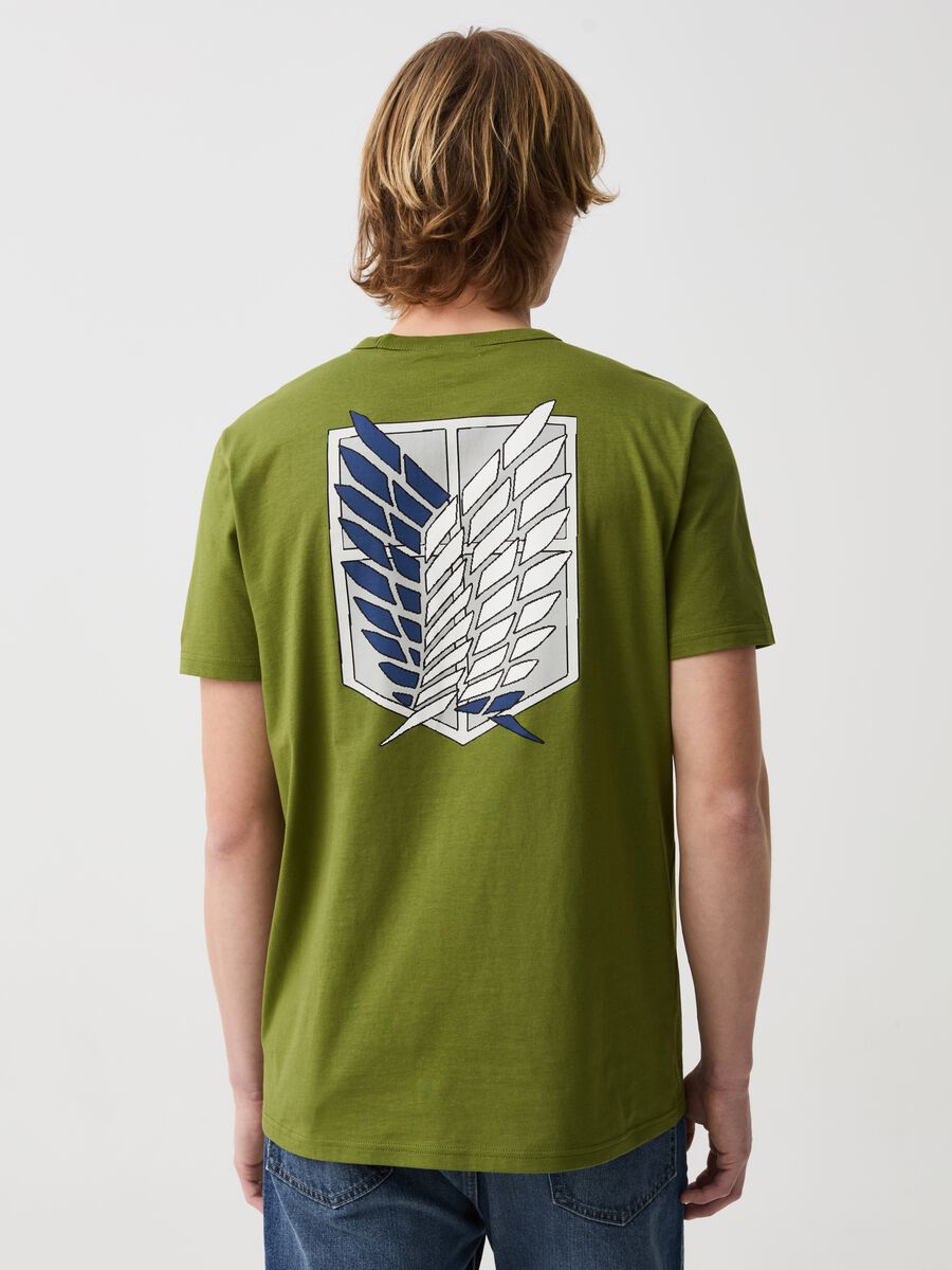 T-shirt in cotton with Attack On Titan print_2
