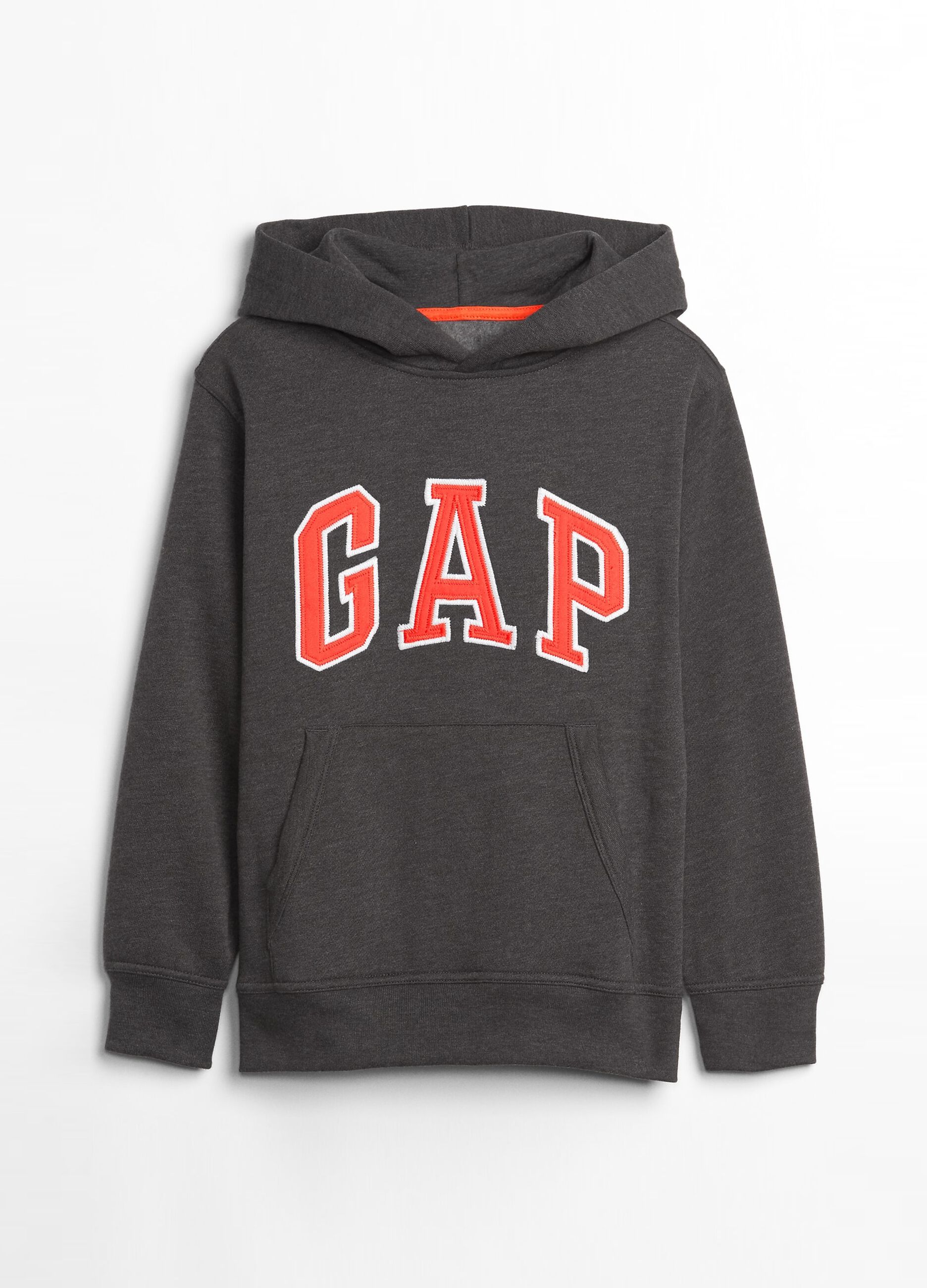 Hoodie with embroidered logo