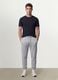 Black organic cotton slim-fit short-sleeve T-shirt_1