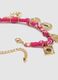 Multicolour zinc bracelet with charms_2
