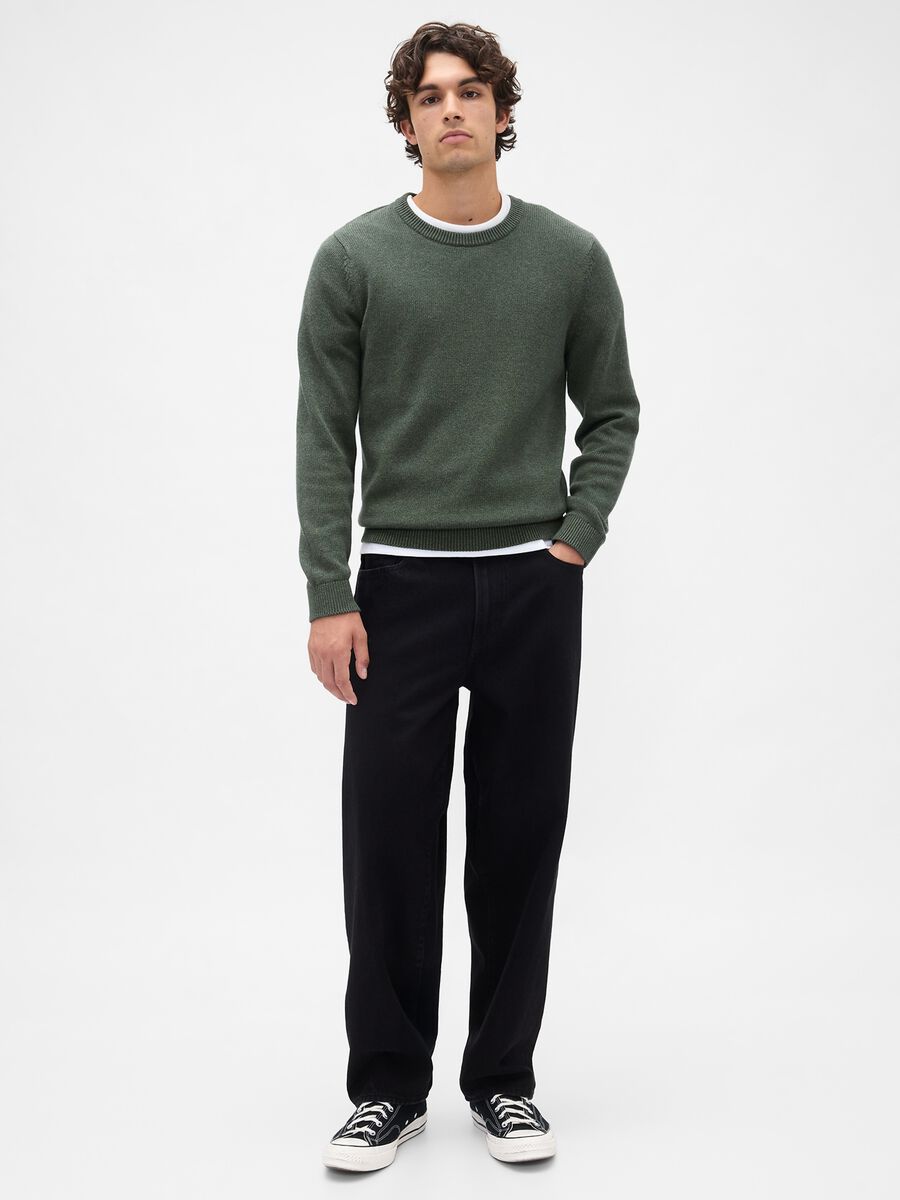 Green Cotton Pullover_2
