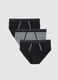 Multicolour regular fit stretch cotton tripack briefs_4