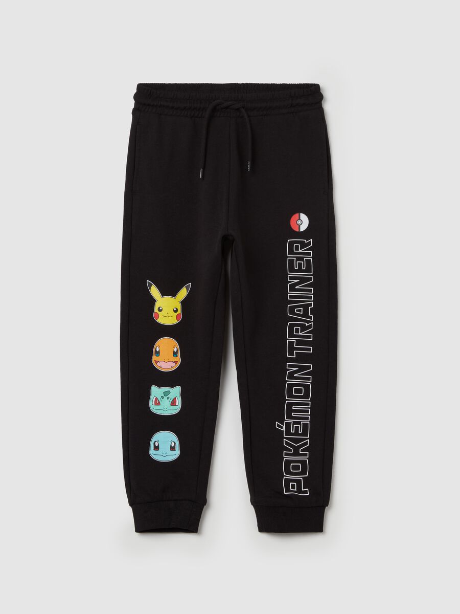 Joggers con coulisse e stampa Pokemon_0