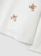 T-shirt bianca in cotone elasticizzato con girocollo_3