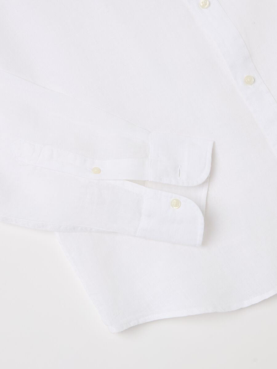 Regular-fit shirt in linen_5
