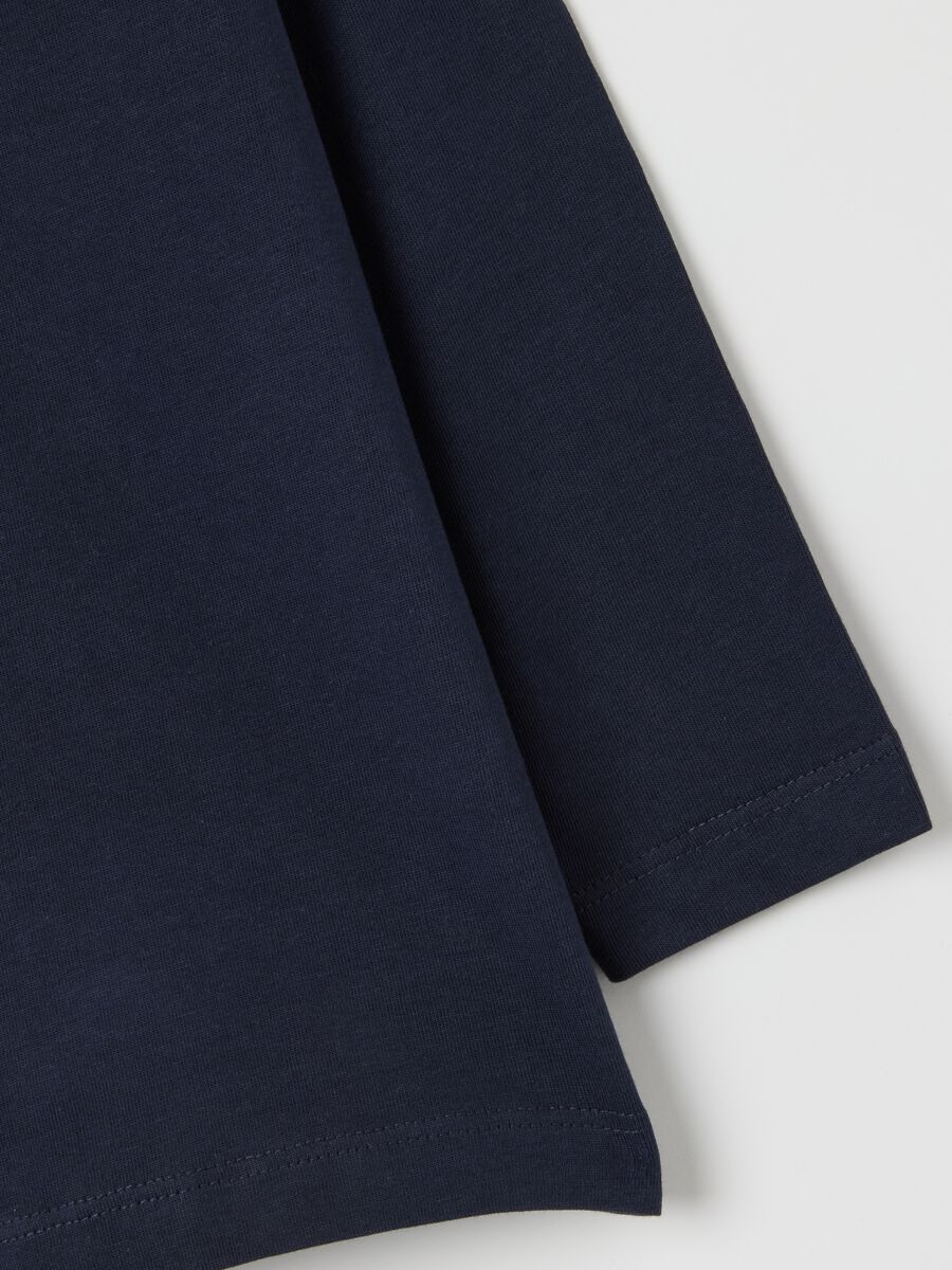 Children's blue pure cotton regular fit jumper_3
