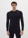 Black long-sleeve regular fit t-shirt_0