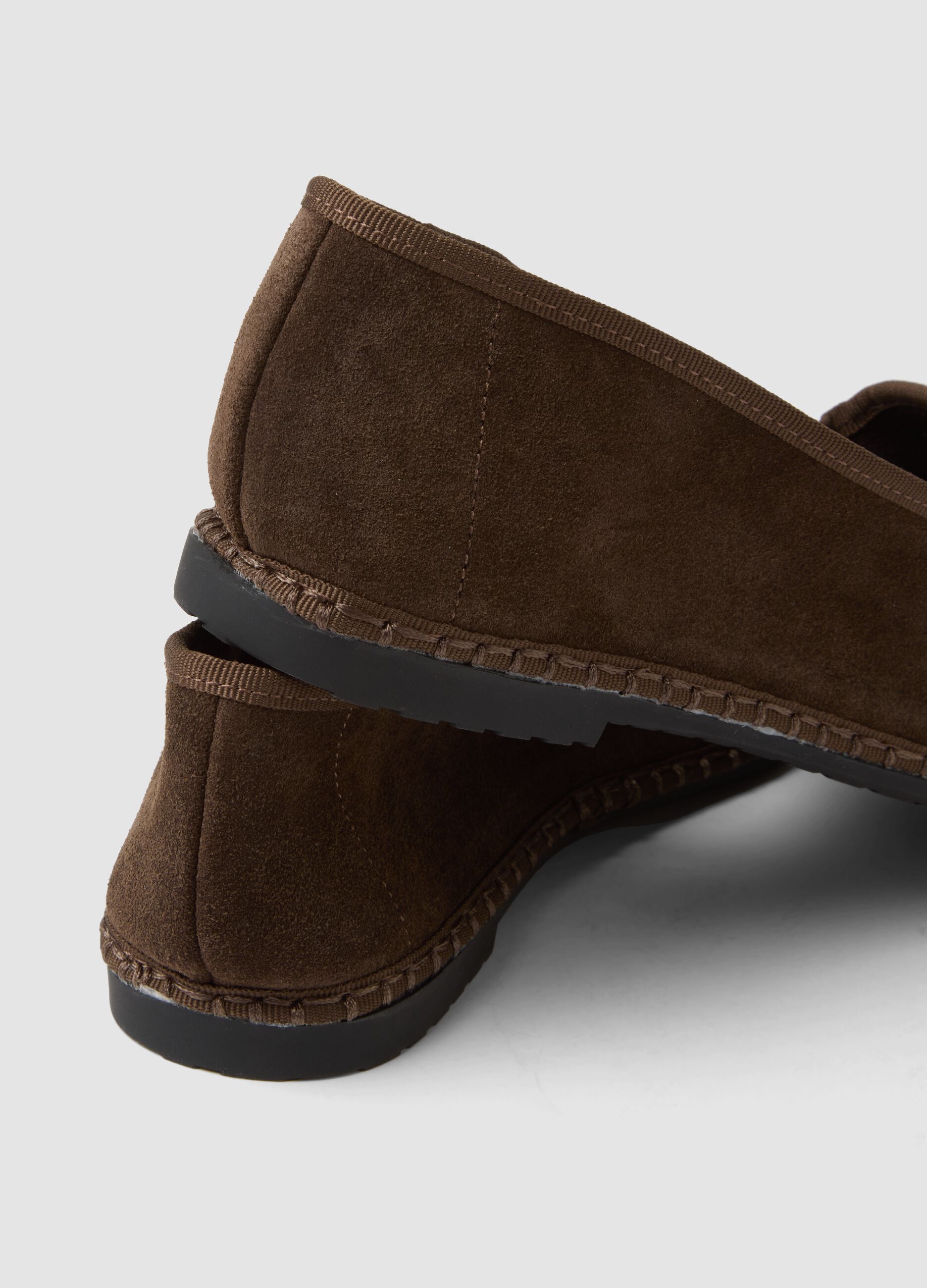 Brown Furlane in Genuine Suede Leather