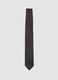 Black tie with 7.5 cm blade_0