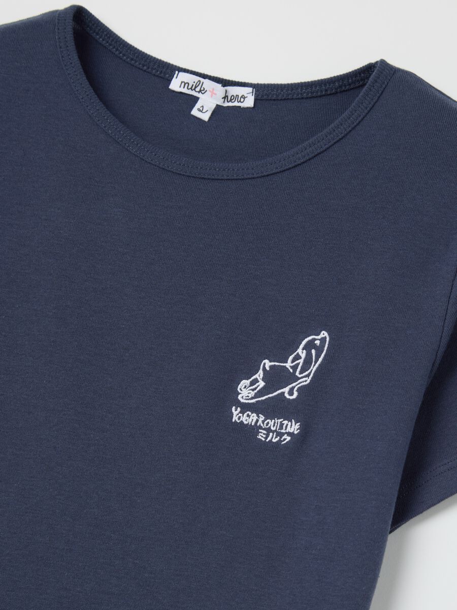 Slim-fit T-shirt in cotton_5