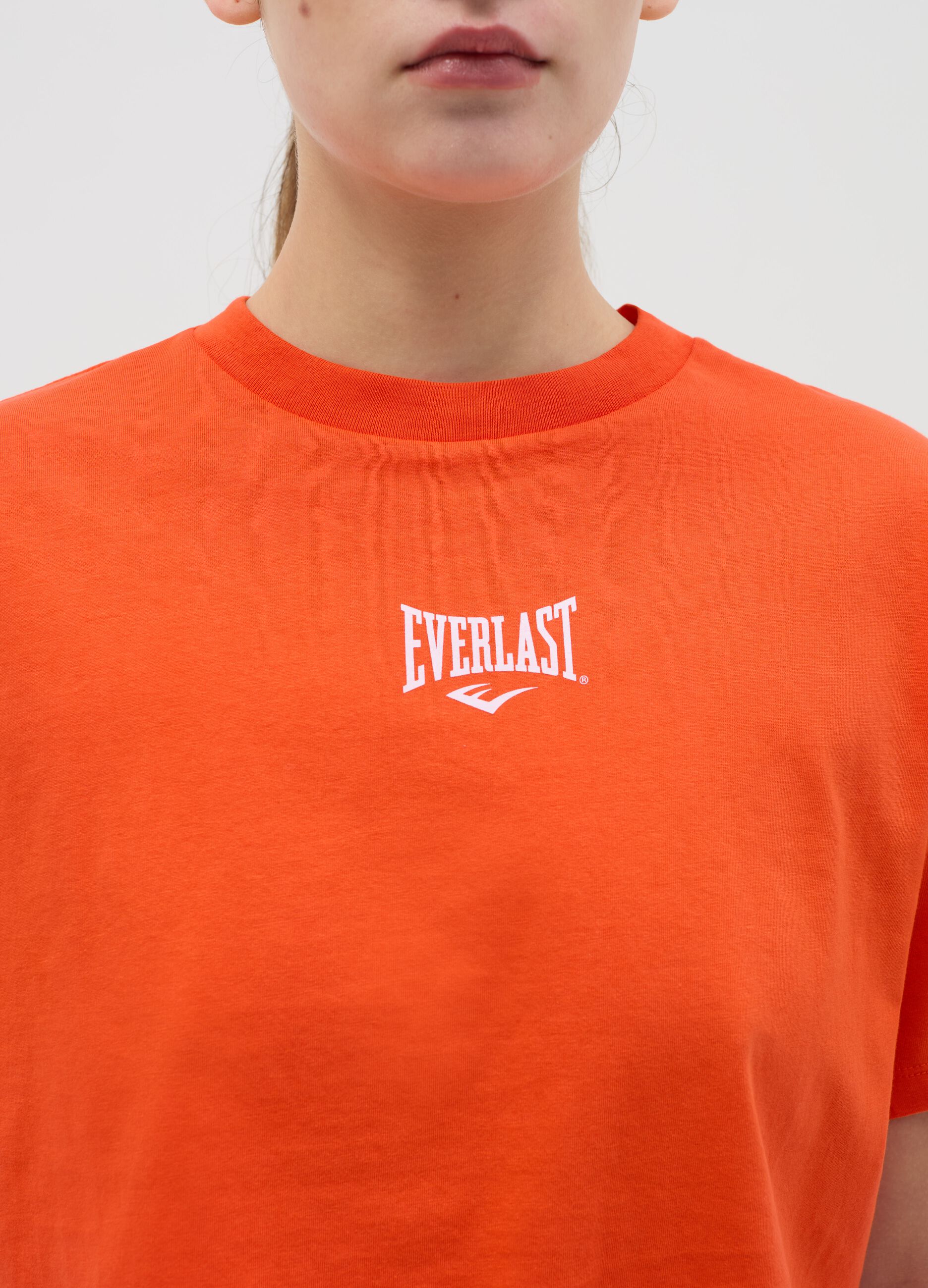 Cotton T-shirt with print