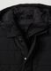 Black regular fit parka jacket with zip_5
