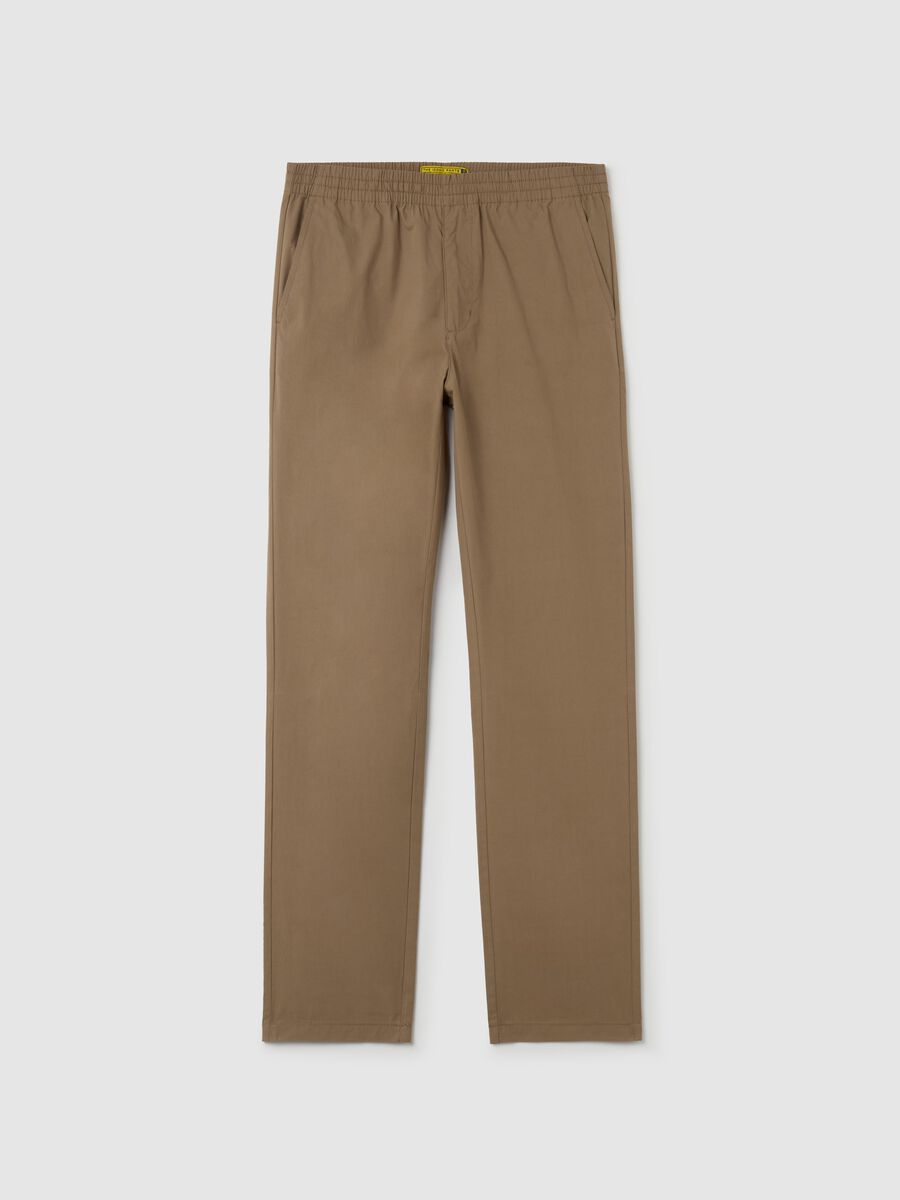 Chino joggers in cotton_4