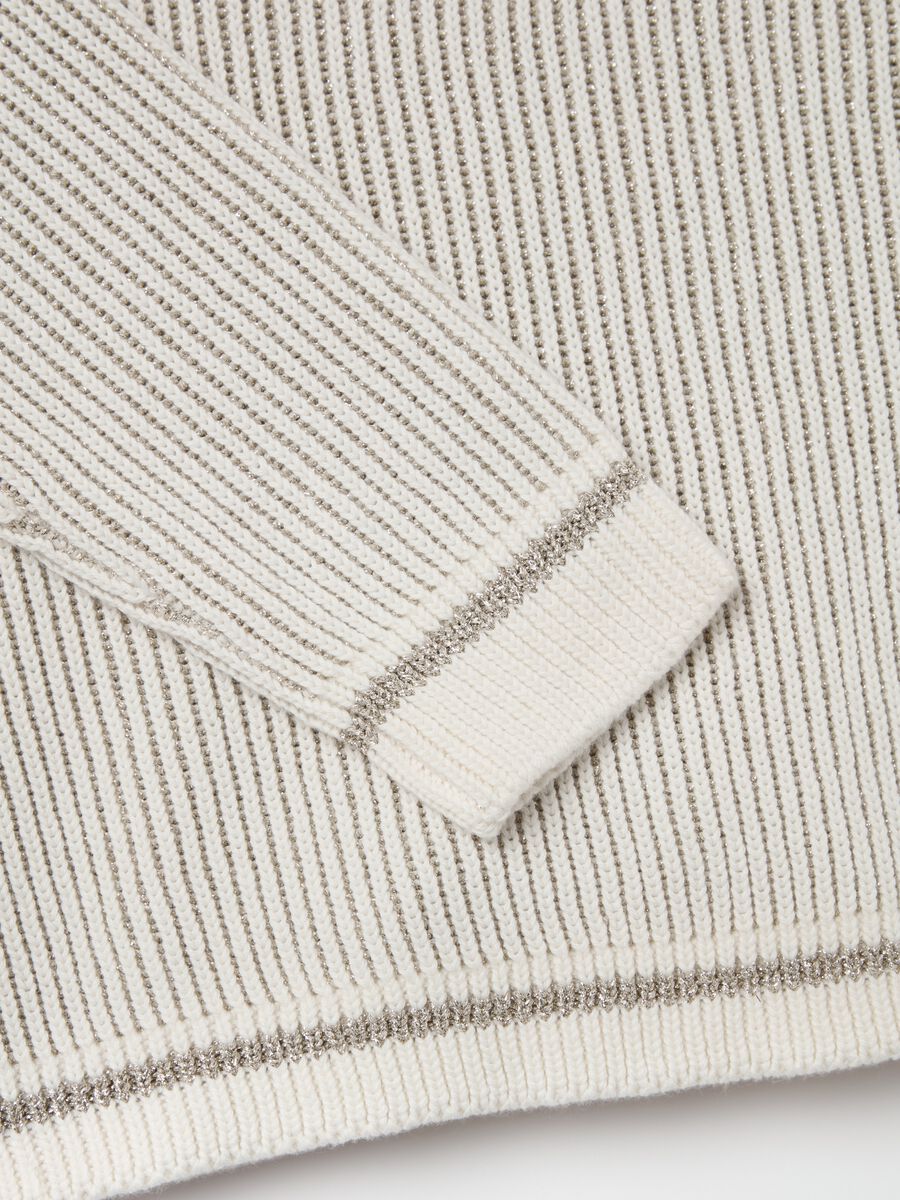 Intarsia design pullover_5