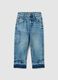 Children's jeans in loose fit denim_0