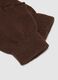 Brown Stretch Fabric Gloves_2