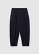 Balloon-fit trousers in stretch cotton_4