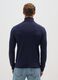 Blue Cotton Turtleneck Jumper_2