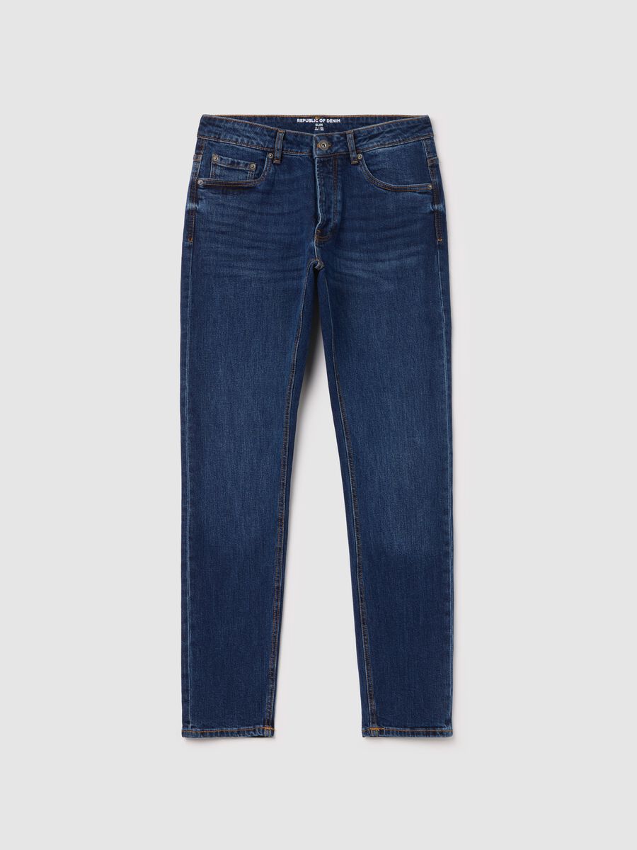 Slim-fit stretch jeans_4