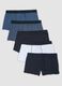 Five-pack of multicolour stretch organic cotton boxers_0