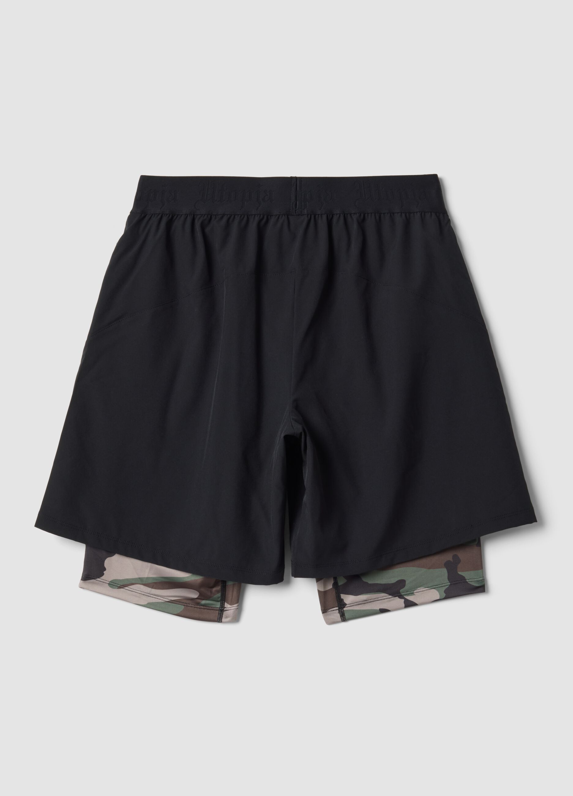 Technical Shorts Camo-Black