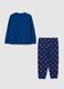 Children's blue cotton pyjamas with Superman graphic_1