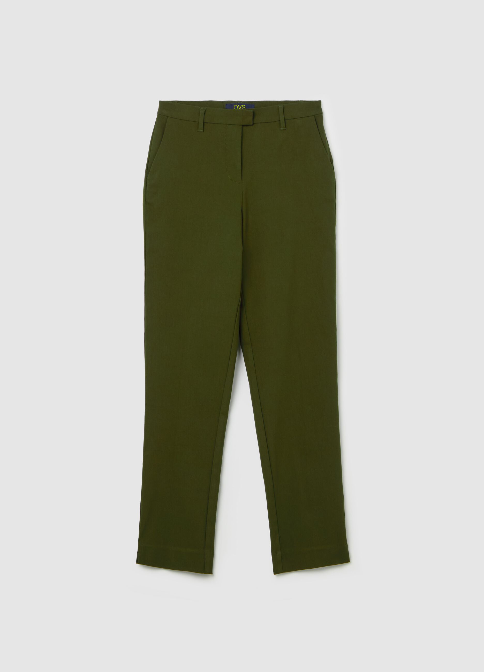 Pantalone chino slim fit ankle