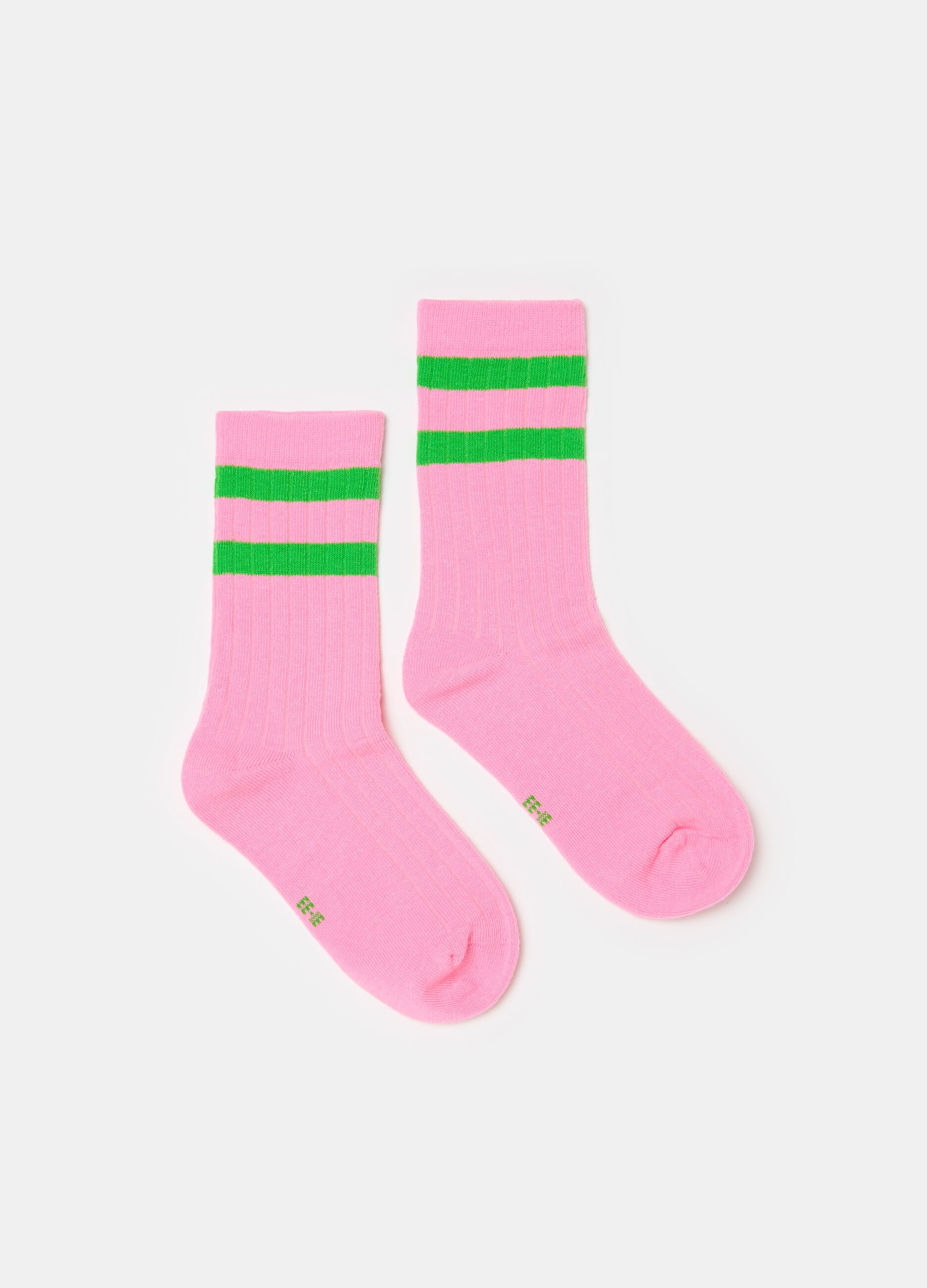 Two-pair pack short tennis socks